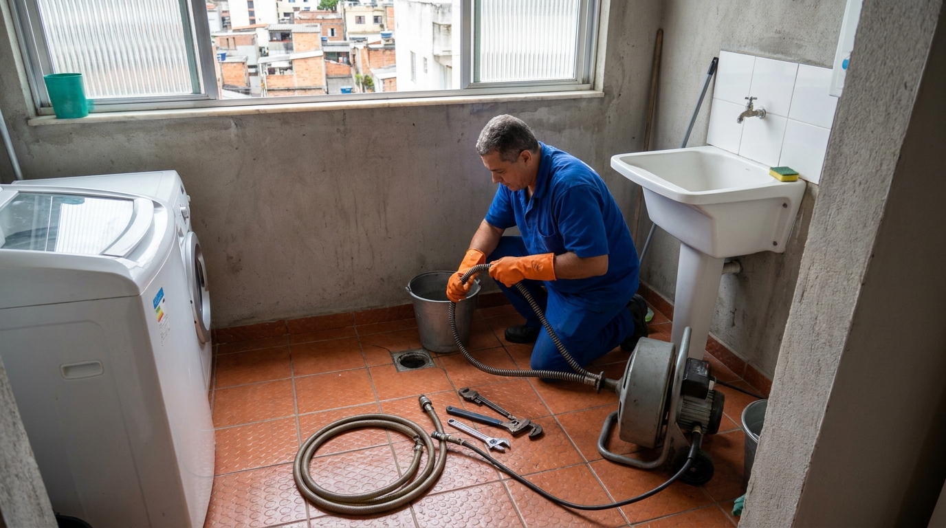 Desobstrução em Área Externa